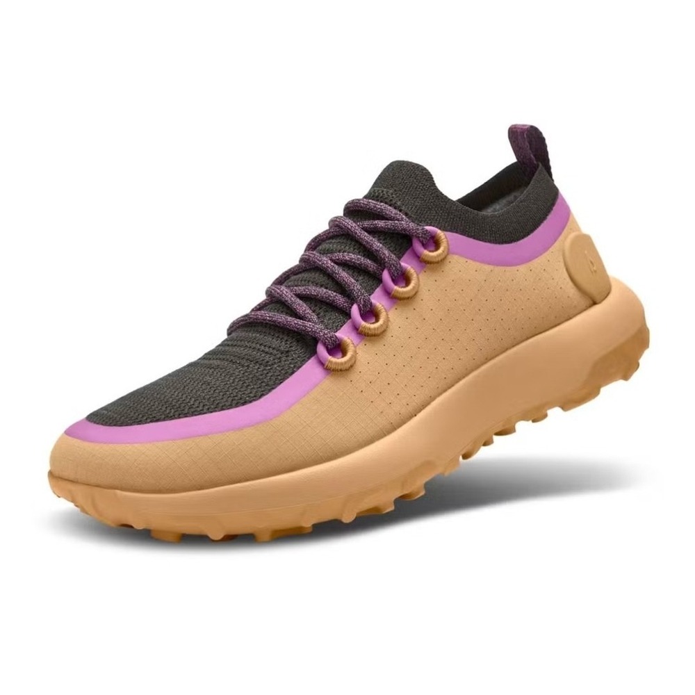 Allbirds Men's Trail Runner SWT Hiking Shoes Hazy Beige/Lux Purple 10 NEW! $140